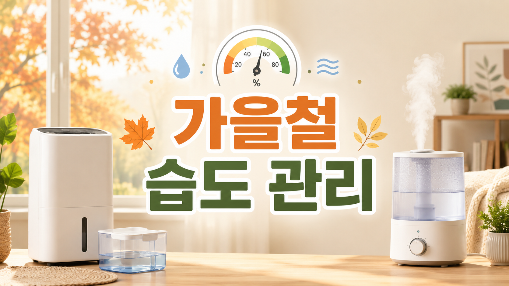 가을철 습도 관리